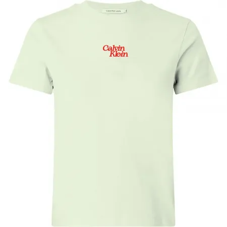 캘빈클라인 Flocked Logo 반팔 티셔츠 141679826