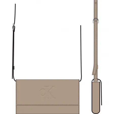 캘빈클라인 Sculpted Long Fold Strap 지갑 141679936