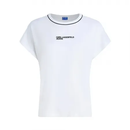 KARL LAGERFELD Drapey Logo 반팔 티셔츠 141851852