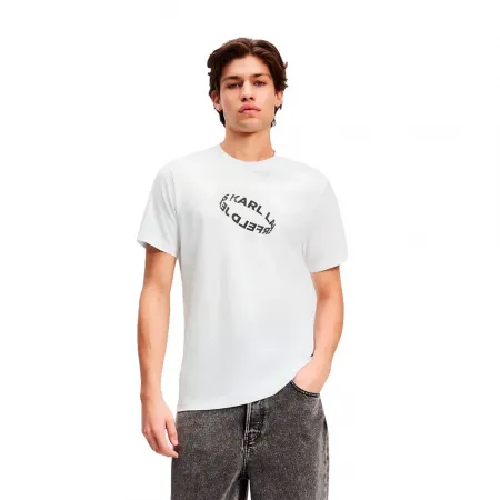 KARL LAGERFELD Slim Ring 반팔 티셔츠 141851904