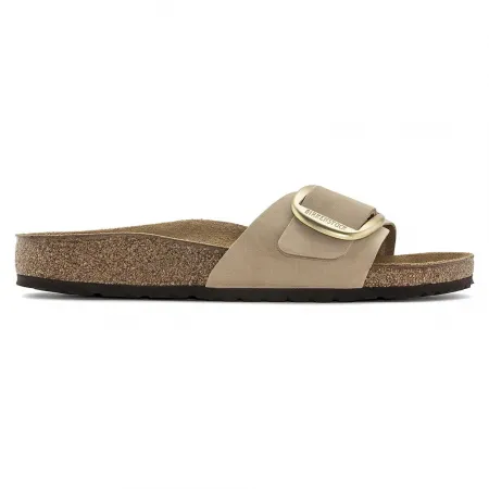 버켄스탁 Madrid Big Buckle Nubuck Leather 샌들 141927601
