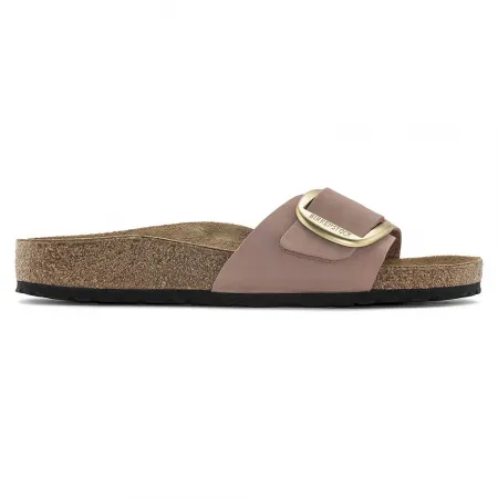 버켄스탁 Madrid Big Buckle Nubuck Leather 샌들 141927608