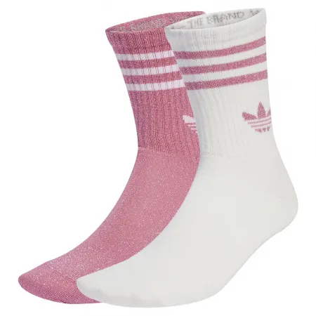 아디다스 3 Stripes Glitter 크루 양말 2 팩 142095183