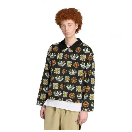 아디다스 Monogram Allover Print Loose Coach 자켓 142096818