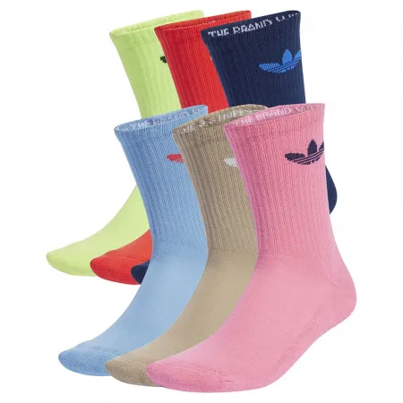 아디다스 Trefoil Cushion 크루 양말 6 팩 142097165