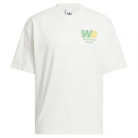 아디다스 Worldwide Hoops Spotlight GFX 반팔 티셔츠 142097352