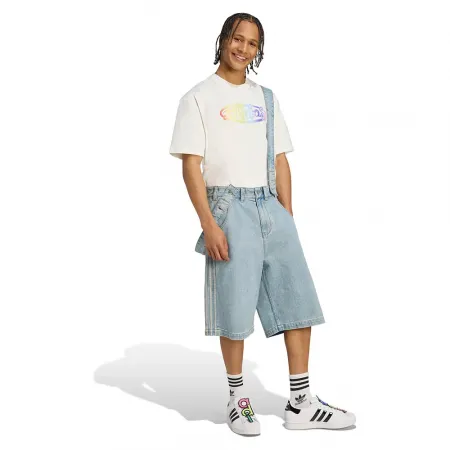 아디다스 X Jeremy Scott Pride 데님 Dungaree 바지 142097382