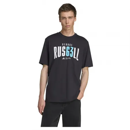 아디다스 메르세데스-AMG Petronas Formula One Team George Russell 반팔 티셔츠 142117536