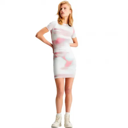 캘빈클라인 J20J223205 반팔 짧은 원피스 142127914