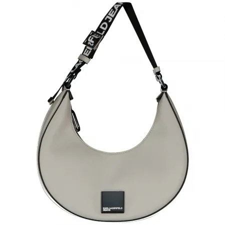KARL LAGERFELD Box Logo Halfmoon 숄더백 142144877