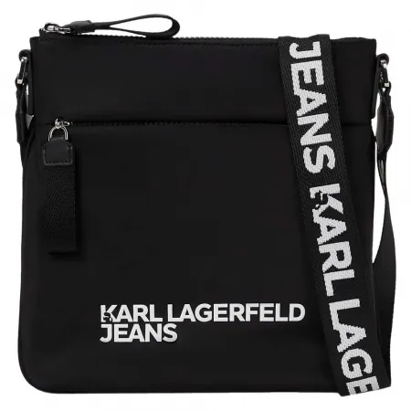 KARL LAGERFELD 에센셜 Flat 크로스백 142144891