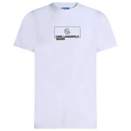 KARL LAGERFELD Outline Logo Slim Fit 티셔츠 142144904
