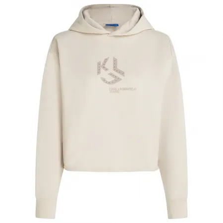 KARL LAGERFELD Studded Regular Fit 후드티 142144915