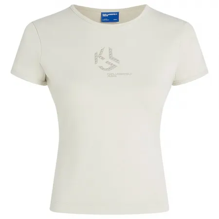 KARL LAGERFELD Studded Slim Fit 티셔츠 142144916