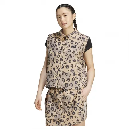 아디다스 Animal Print 3 Stripes Woven 조끼 142156050