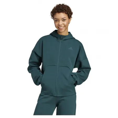 아디다스 Future Icons Small Logo 풀지퍼 스웨터 142156859