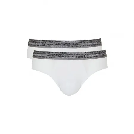 엠프리오 아르마니 All Over Logo Elastic 삼각팬티 2 팩 142165117