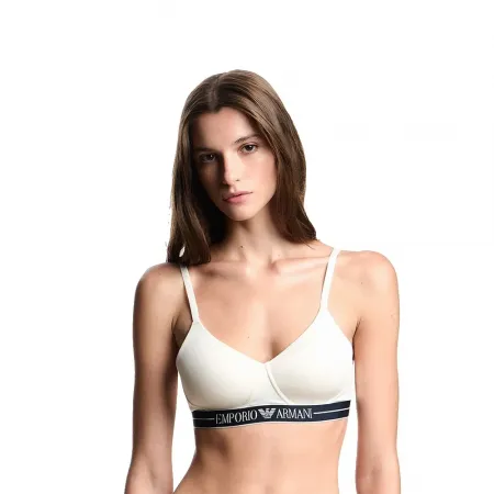 엠프리오 아르마니 Everyday cotton Padded Soft Contour 스포츠 브라 142165473