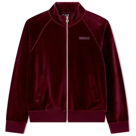 엠프리오 아르마니 Train Athletic Velour 풀지퍼 스웨터 142173130