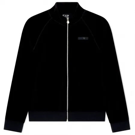 엠프리오 아르마니 Train Athletic Velour 풀지퍼 스웨터 142173134