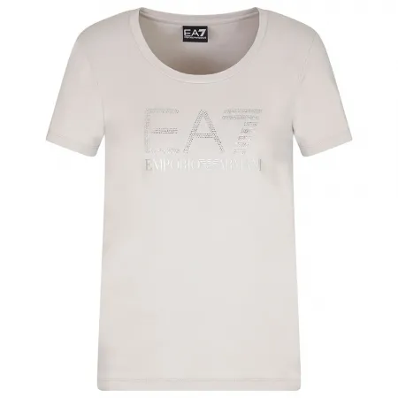 엠프리오 아르마니 Train Logo Series Rn Fancy Strass 반팔 티셔츠 142174183