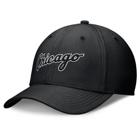 나이키 MLB 시카고 화이트삭스 드라이핏 Rise Structured Swooshflex 모자 142343631