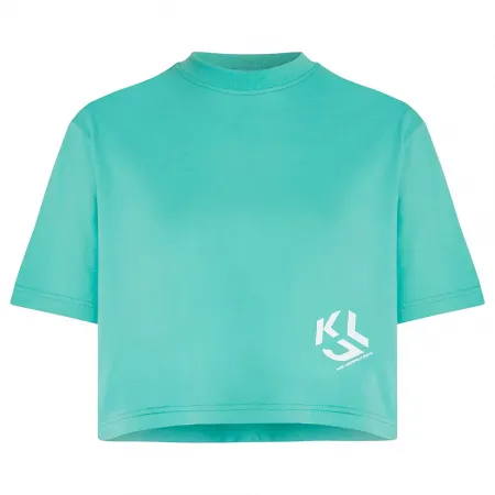 KARL LAGERFELD JEANS A2W17076 Cropped 반팔 티셔츠 142515994