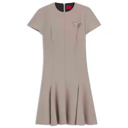 휴고 보스 Kejuli 10218228 반팔 짧은 원피스 142530152