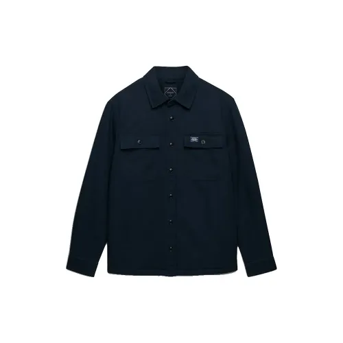 슈퍼드라이 빈티지 Borg Lined Miller 긴팔 셔츠 142576409