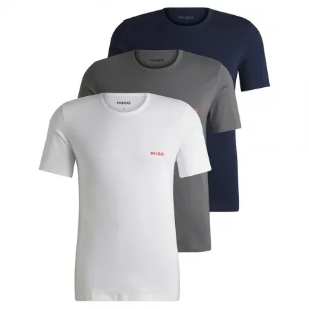 휴고 보스 50532811 반팔 이너웨어 3 팩 리퍼비쉬 142648192