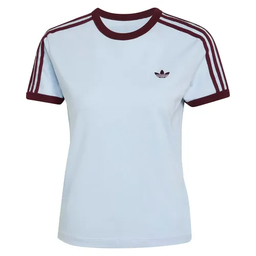 아디다스 3 Stripes Slim 반팔 티셔츠 142667702