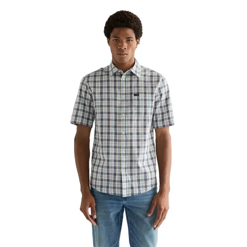 랭글러 112378049 1 Pocket Regular Fit 반팔 셔츠 142707134