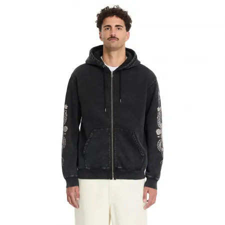 볼컴 Die By The Stone 풀지퍼 스웨터 142722034