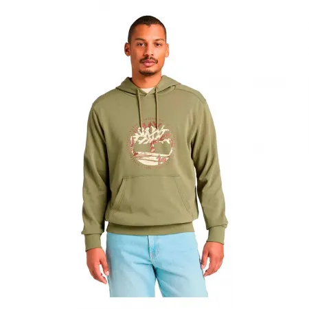 팀버랜드 Tree 로고 Lake House 그래픽 후드티 142749473