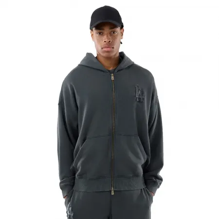 뉴에라 MLB Washed LA 다져스 풀지퍼 스웨터 142784209