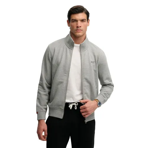 슈퍼드라이 에센셜 Logo 풀지퍼 스웨터 142784816