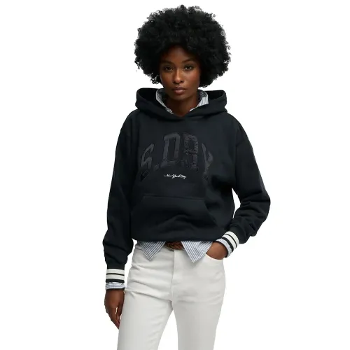 슈퍼드라이 Country Club Varsity 후드티 142797643