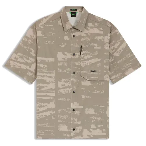 보스 Globe Print 10277766 셔츠 142934091