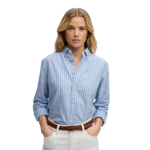 슈퍼드라이 Slim Oxford 긴팔 셔츠 142979848