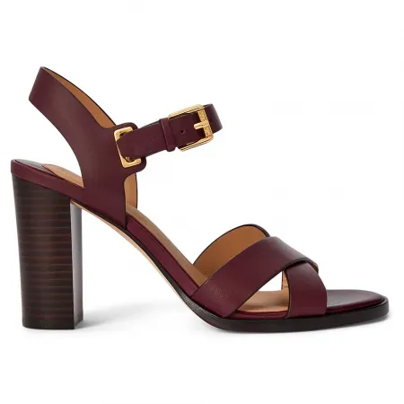 로렌-FTW Emeryn Leather 힐 샌들 142982023