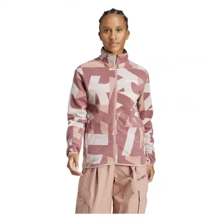 아디다스 테렉스 Multi Printed 지퍼 플리스 2141542292