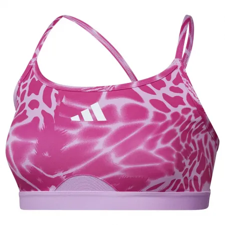 아디다스 Aeroreact 3 Stripes 스포츠 브라 로우 임팩트 2141585142