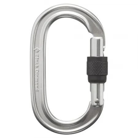 블랙 다이아몬드 Oval Keylock Screwgate 카라비너 2141851651