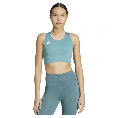 아디다스 아디제로 Essentials 런닝 Crop 스포츠 탑 2142155875