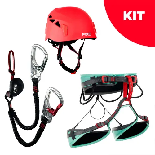 FIXE 클라이밍 GEAR A01074 Cinchless + Explora L-XL + Pararocs ABS 비아 페라타 세트 2142462015
