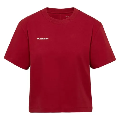 마무트 Base Cropped Mini Logo 반팔 티셔츠 2142466722