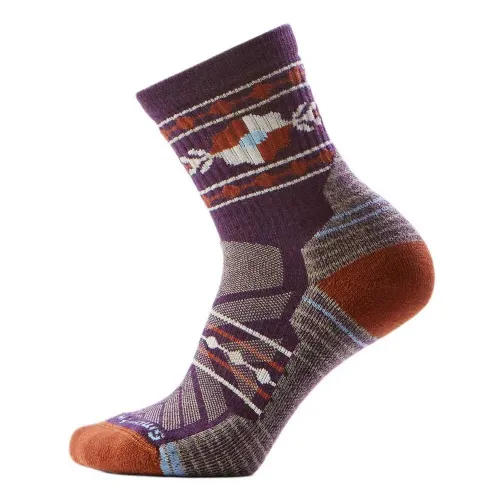 스마트울 Hike Light Cushion Retro Floral Mid 크루 양말 2142876786