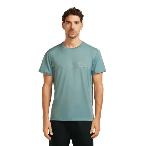 아이스브레이커 메리노 Core Single Line Camp 반팔 티셔츠 2142965224