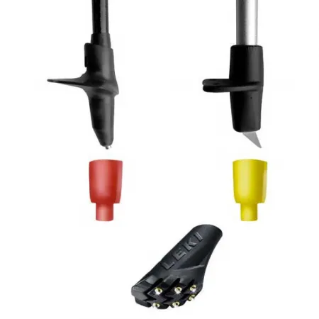 레키 Rubber Tip Cp Silent Spike Pad Toe 노르딕 워킹 폴 모자 2574926