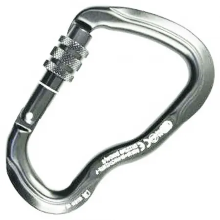 콩 Ferrata Screw Sleeve 광택이 나는 카라비너 2582966